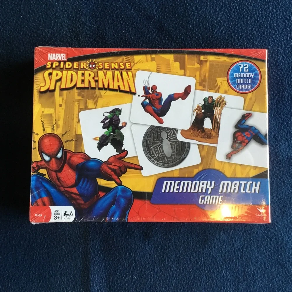 Marvel Spider-Man Memory Match Game - Picture 1 of 2